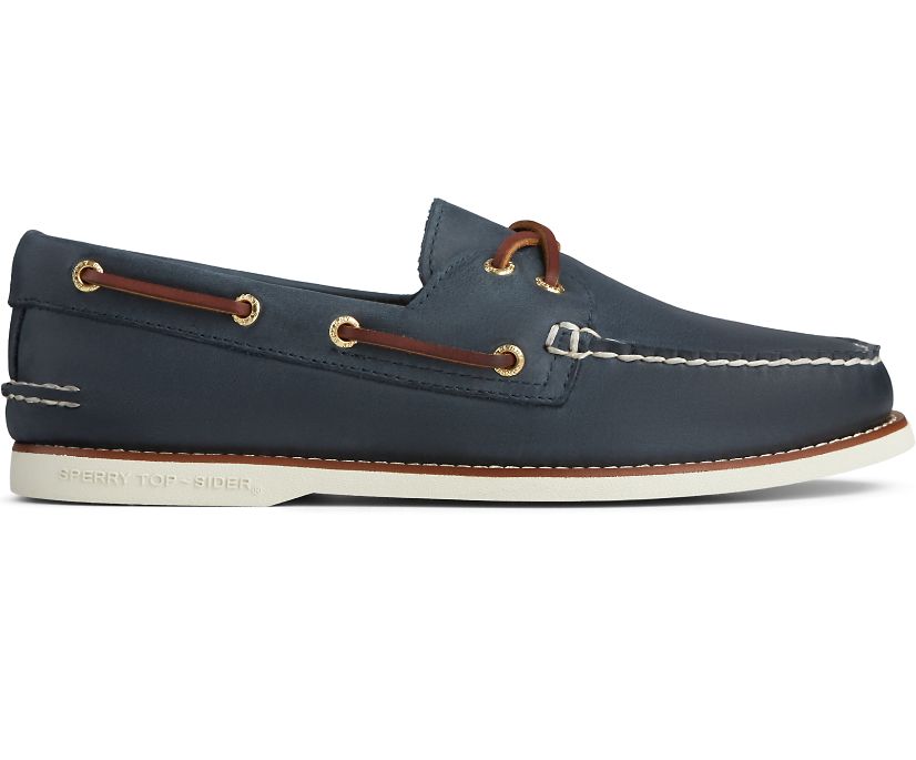 Sperry Gold Cup Authentic Original Boat Shoes - Men's Boat Shoes - Navy [AD1604825] Sperry Ireland